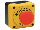 P1EC400E40-K-CZ, tlačítko nouzového zastavení, NOUZOVÉ ZASTAVENÍ, EMAS